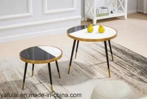 Modern Design Marble Stainless Steel Lamp Table Side Table