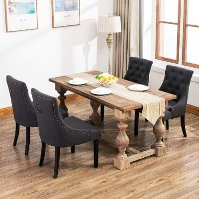 Wholesale Modern Style Cotton Fabric Velvet Dining Room Chair