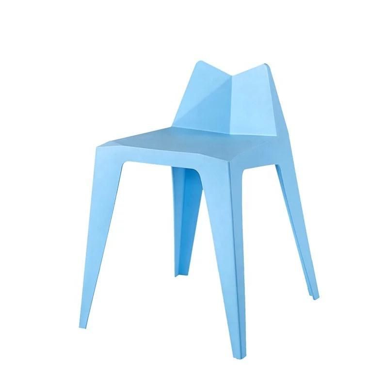 Most Favorable Cafe Stackable Indoor Household Leisure Armless Plastic Chair