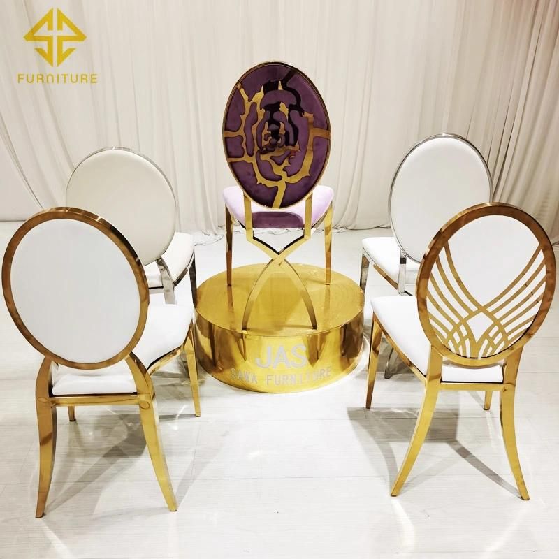 Stainless Steel Chair Gold Made in China