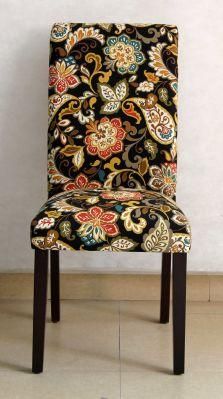 Simpe High Back Dining Chair Fabric Dining Table Set