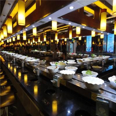 Sushi Conveyor Sushi Dining Table Rotary Conveyor Dining Table Hot Pot Dining Table