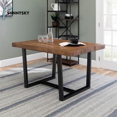 Luxury Modern Design Extendable Small Spaces Dining Table for Sale