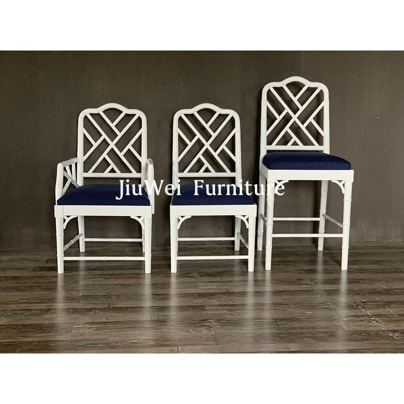 New Traditional Wood Hotel Home Modern Leisure Garden Outdoor Dining Table Furniture Chair