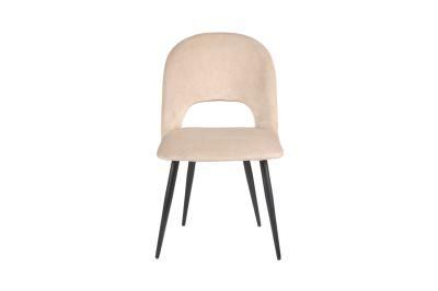 Factory Wholesale Custom Flannel Taupe Chair