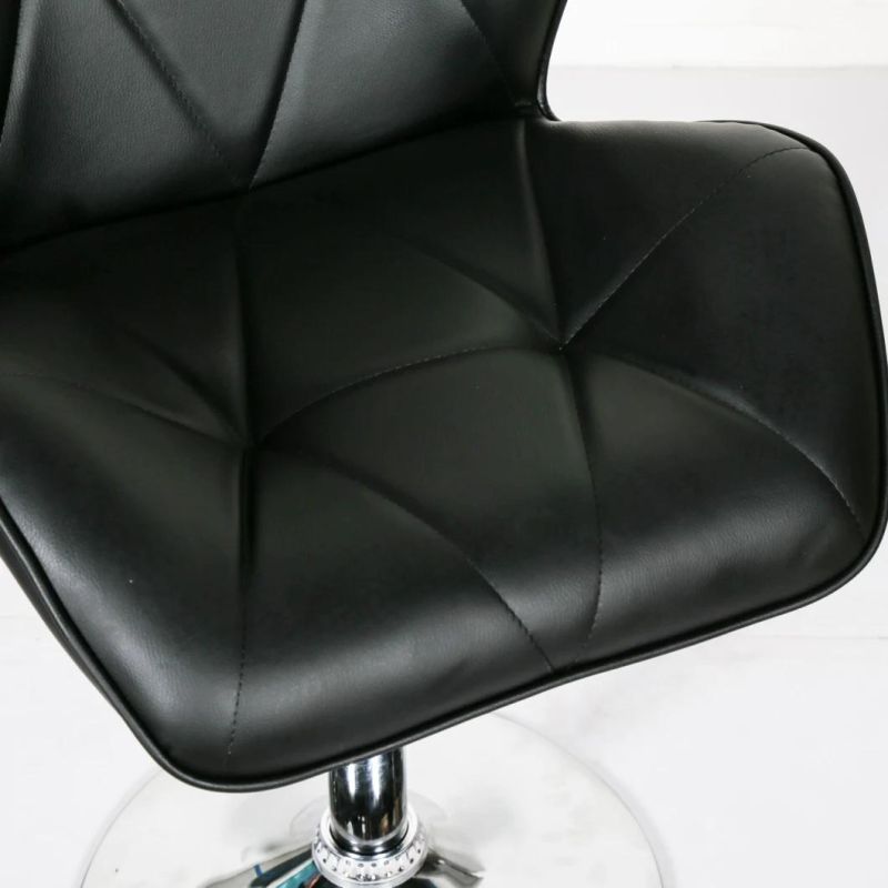 Modern Leather Fabric Wood High Bar Furniture Stools Bar Chairs with Armrest