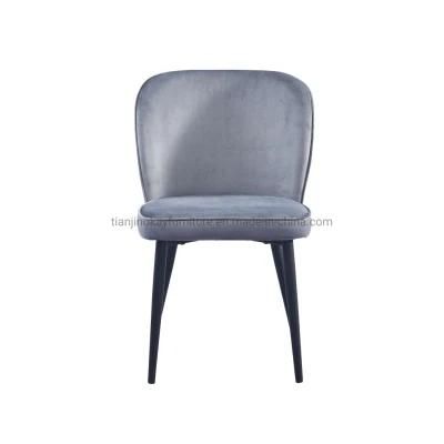 Wholesale Free Sample PU Seat with Stainless Steel Plating Leg Long Chair Dining Chair