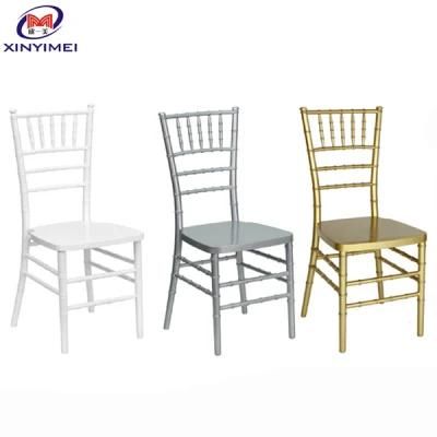 Wedding Furniture Party Event Dining Stackable Metal Chiavari Chair