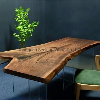 Raw Edge Solid Wooden Table
