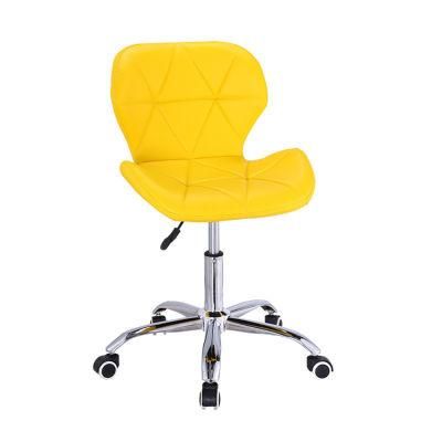 Office Computer Desk for Staff Leather Swivel Chair