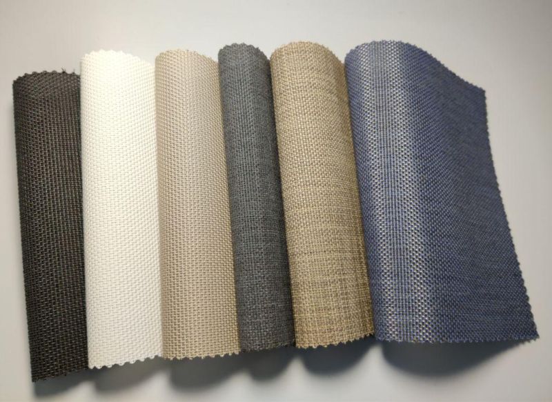 Teslin Textilene Vinyl PVC Coated Mesh Woven Fabrics for Laundry Basket Hamper Storage Box