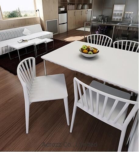 Banquet Furniture Plastic Stacking Dining Windsor Outdoor Chair