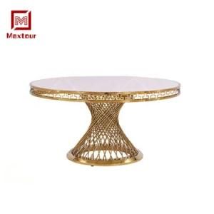 Stainless Steel Mirror Table for Wedding Party of High Quality