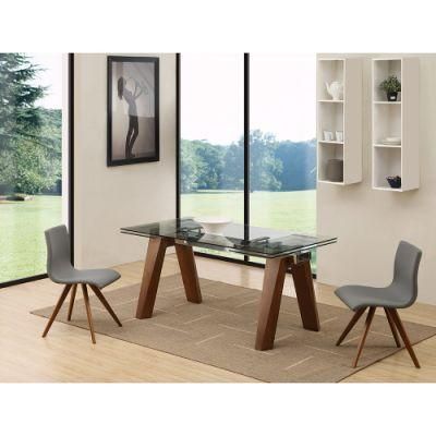 Modern Wooden Furniture Contemporary Restaurant Set Nordic Dining Room Table