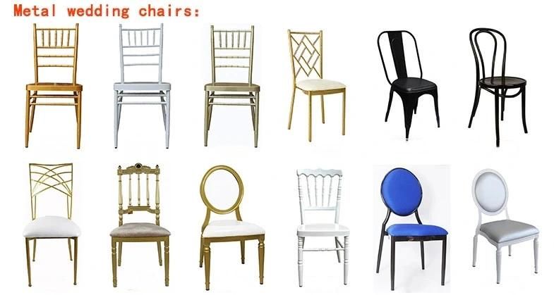 Decorate Back Hotel Chair Casino Chair Chinese Wedding Furniture Indoor Dining Chair