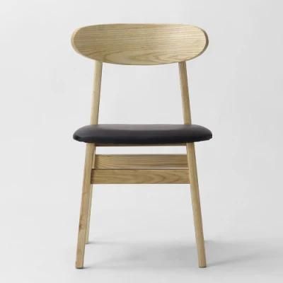 Kvj-7066 Wholesale Modern Restaurant Ash Wood Dining Chair