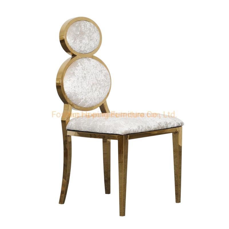 Customized Restaurant Banquet Furniture Gold Luxury Wholesale Wedding Event Chairs