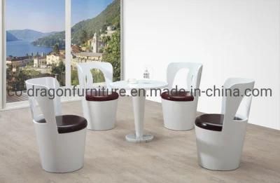 High Quality Modern Restaurant Furniture Leisure Single Leather Coffee Chair