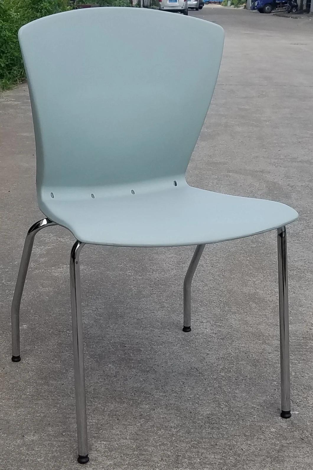 Modern Furniture Metal Leg Plastic Student Chair