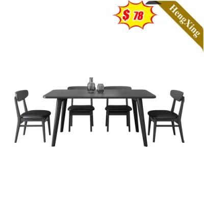 Eco-Friendly Modern Simple Home Dining Furniture Wooden Dining Table Set