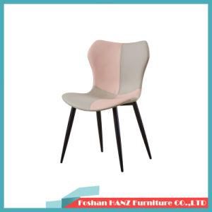 Modern Hotel Restaurant Wood Frame Furniture Living Room Cafe Fabric Upholstered Dining Chair