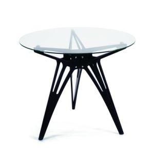 Hot Sale Modern Wooden Black Dining Table
