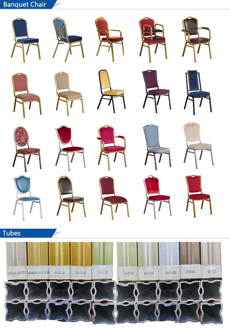 Hotel Furniture Stackable Aluminum Flex Back Banquet Chair