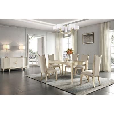 Modern Home Furniture Solid Wood Rectangle Dining Table