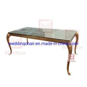 Qatar Hot Sell Custom Made Furniture Dinner Table