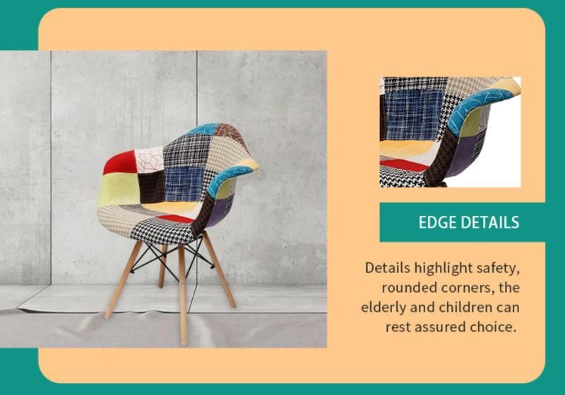 Modern Comfortable Fabric Beach Armchair Italian Design for The Living Room Luxury