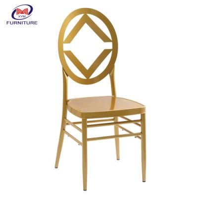 Event Furniture New Style Round Back Banquet Metal Chiavari Tiffany Chair