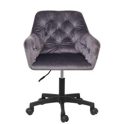 Swivel Velvet Computer Ergonomic Executive Office Work Chair