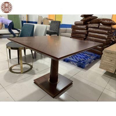 Customized Hotel Dining Furniture Dining Table for Sale