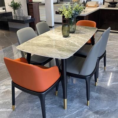 Modern Restaurant Home Dinner Furniture Marble Dining Table