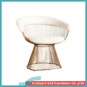 Modern Hotel Furniture Fashion Iron Line Design Restaurant Coffee Chair