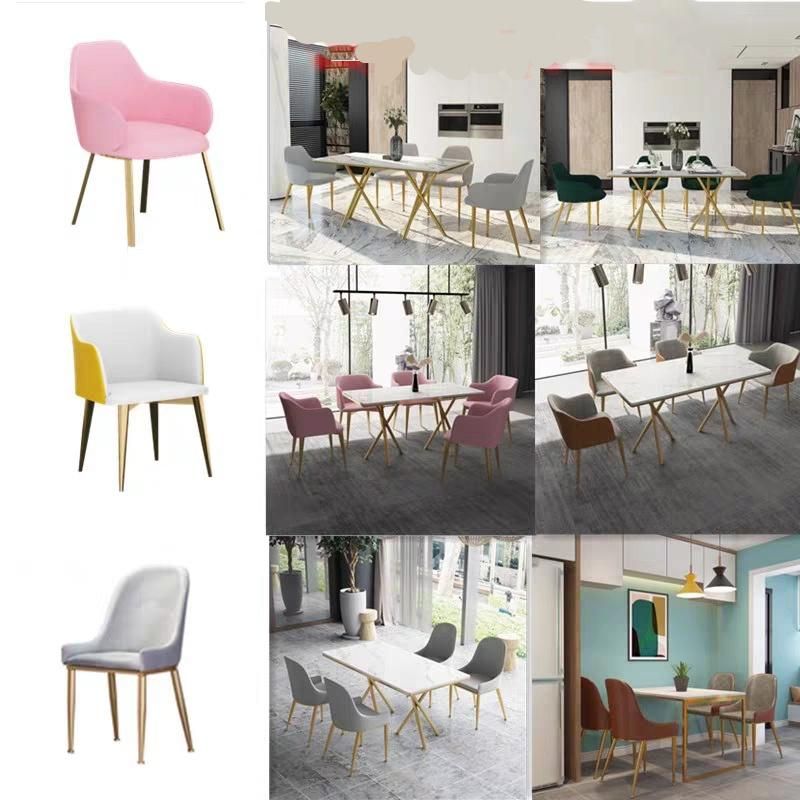 Wholesale White Leather Dining Room Restaurant Furniture Set Metal Legs Leather Egg Plastic Folding Dining Chairs