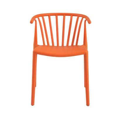 Stackable Garden Comfortable Cheap Plastic Leisure Dining Chair
