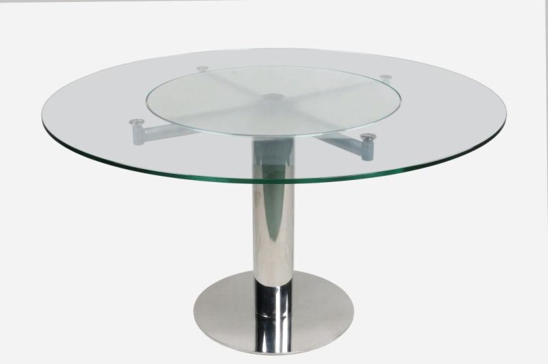 Dining Furniture Swviel Glass Table Dining Table