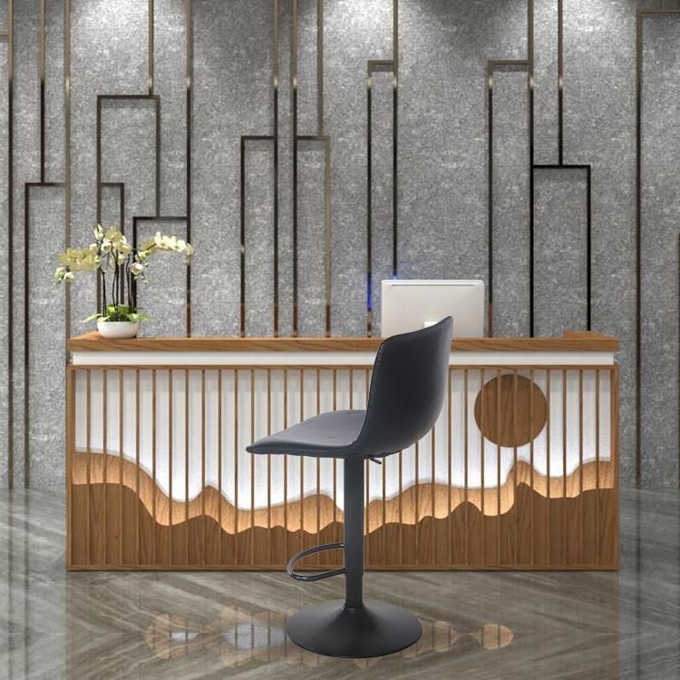 Modern Design Style Swivel Adjustable Height Bar Chair