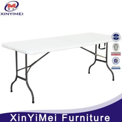 Manufacturer Direct 8FT Portable Plastic Folding Tables Wholesale