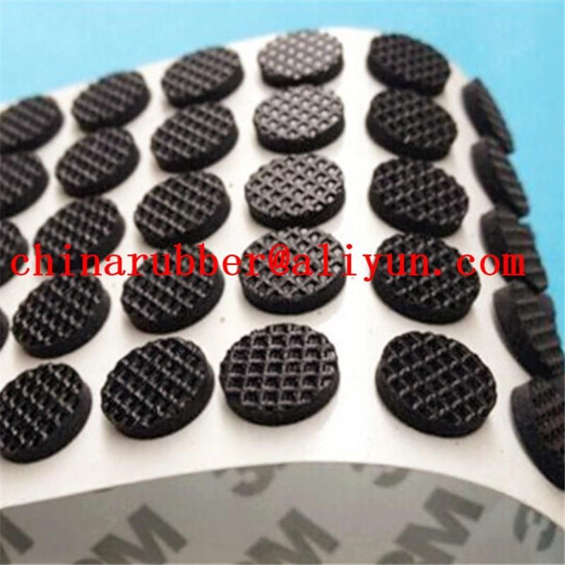 Silicone Rubber Product Trapezoid Rubber Feet for Chair Furniture Protection