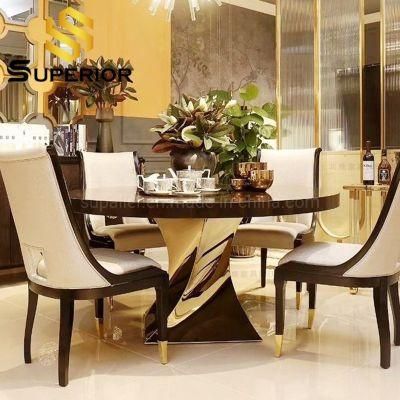 Wholesale Contemporary Simple Customized Living Room Furniture Metal Dining Table