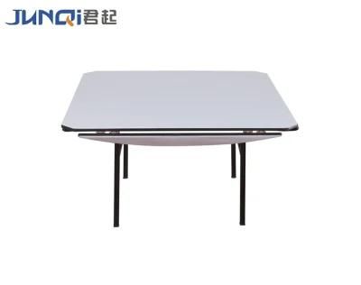 Factory Export Rectangular PVC Folding 8 Seats Table