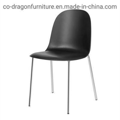 Chinese Wholesale Market Steel Leg Dining Chair for Dining Furniture