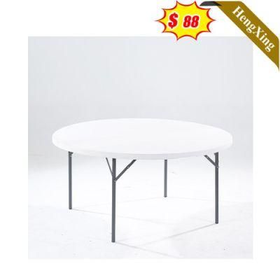 Chinese Factory Price Modern Dining Furniture Wooden Round Dining Table