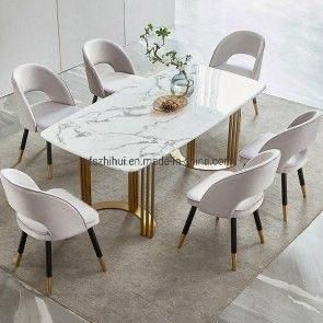 Dining Room Furniture of Stainless Steel Dining Table Sets