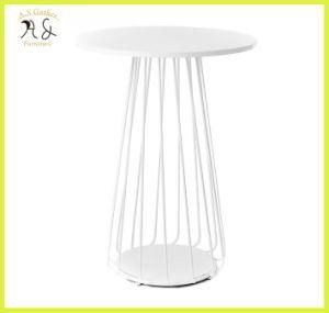 Outdoor Party Rental Industrial White High Bar Table