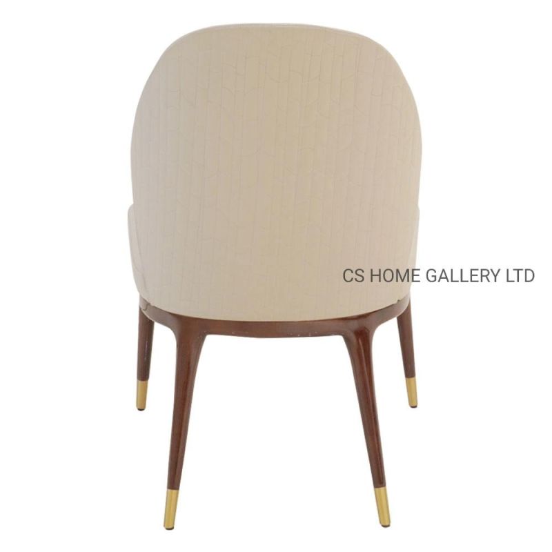 Wooden Indoor Restaurant Dining Room Morden Hotel Furniture Side Dining Chair