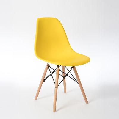 Wholesale Eame Nordic Fashion Leisure Plastic Dining Chair