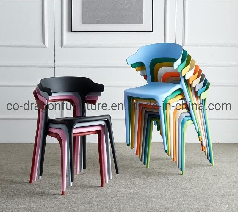 Fashion China Wholesale Dining Chair with Plastic for Dining Furniture